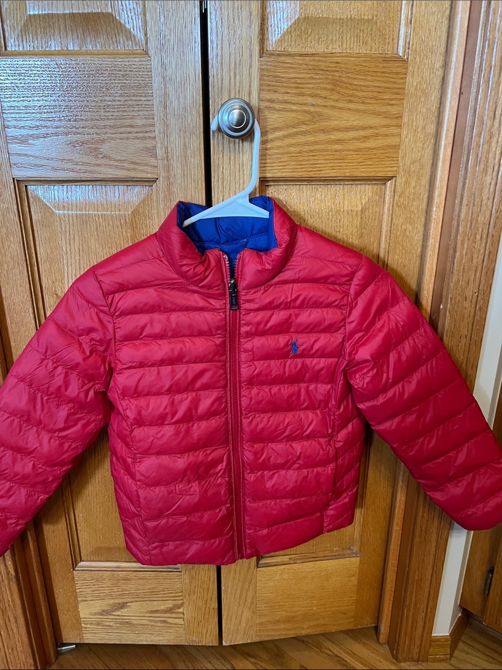 Reversible Ralph Lauren coat. Size 6.